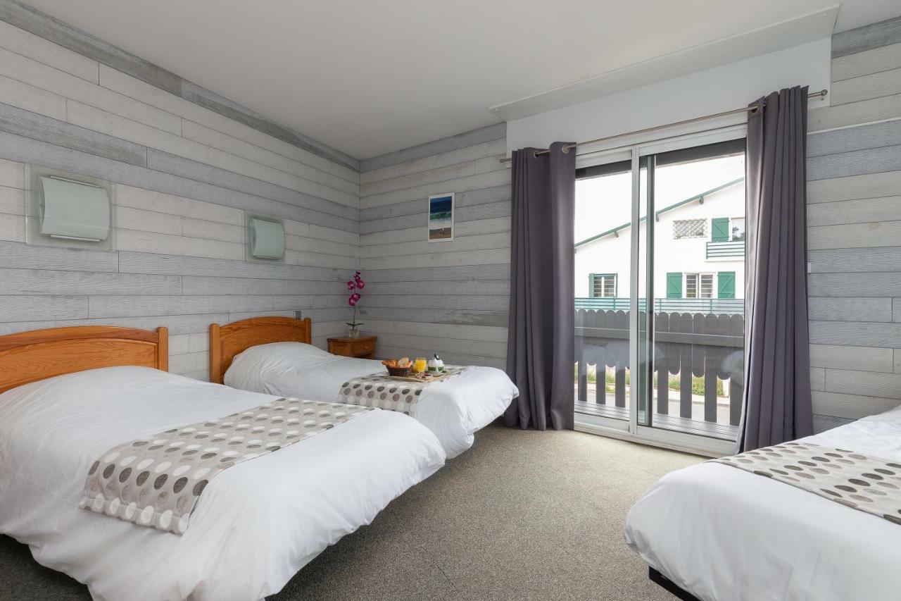 Logis Hotel Le Rond Point Soorts-Hossegor Bagian luar foto